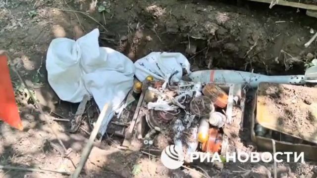 Сотрудник Росгвардии о тайниках ВСУ в лесополосе Волновахского округа