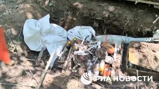 Сотрудник Росгвардии о тайниках ВСУ в лесополосе Волновахского округа