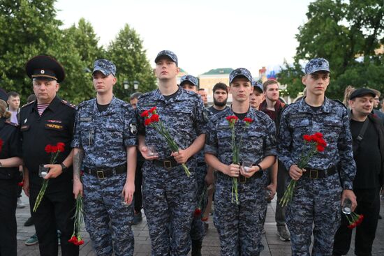 Акция "Вахта памяти. Вечный огонь"