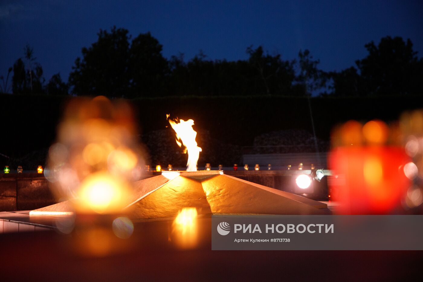 Акция "Свеча памяти" в Приднестровье