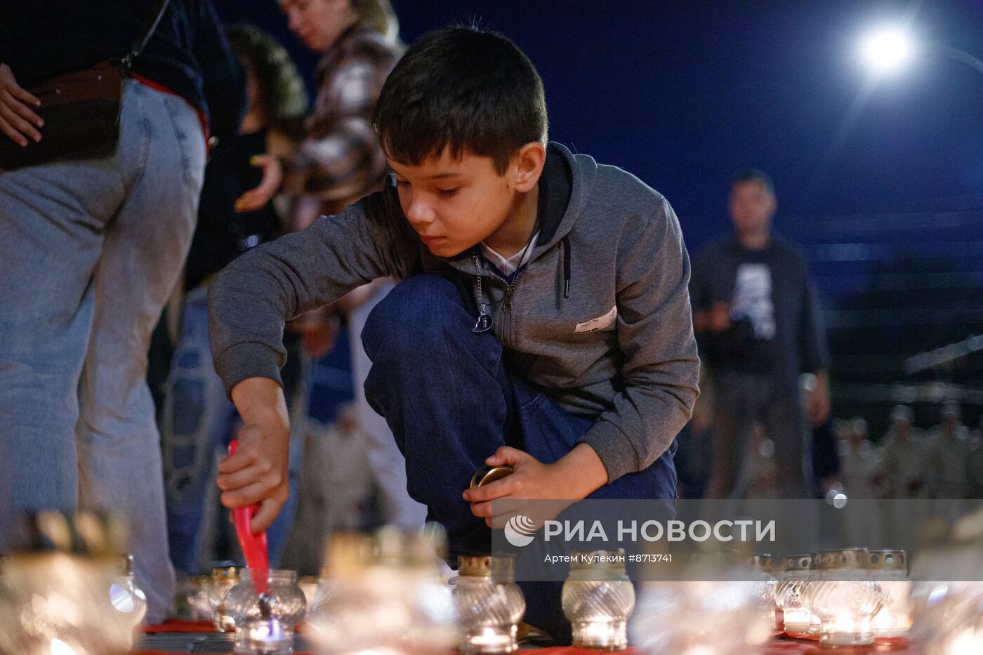 Акция "Свеча памяти" в Приднестровье