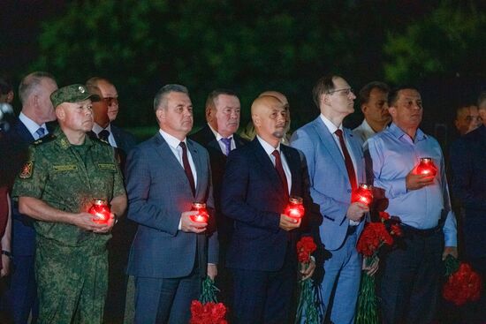 Акция "Свеча памяти" в Приднестровье