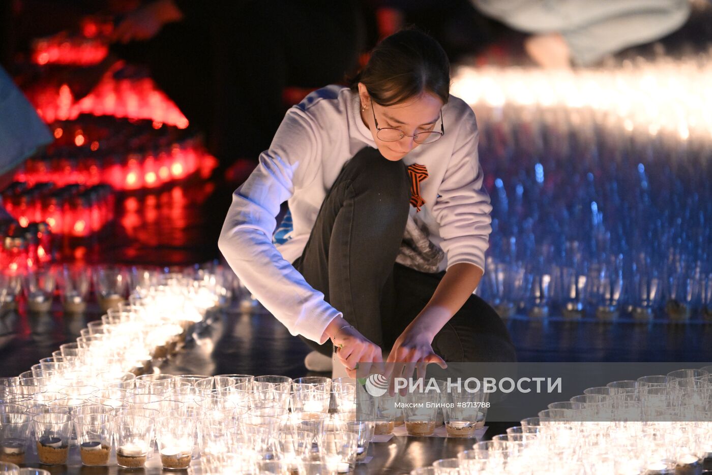 Всероссийская акция "Свеча памяти" в Москве