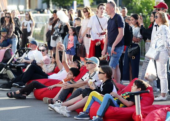 Выставка "Россия". Спектакль "Судьба человека. Первая весна"