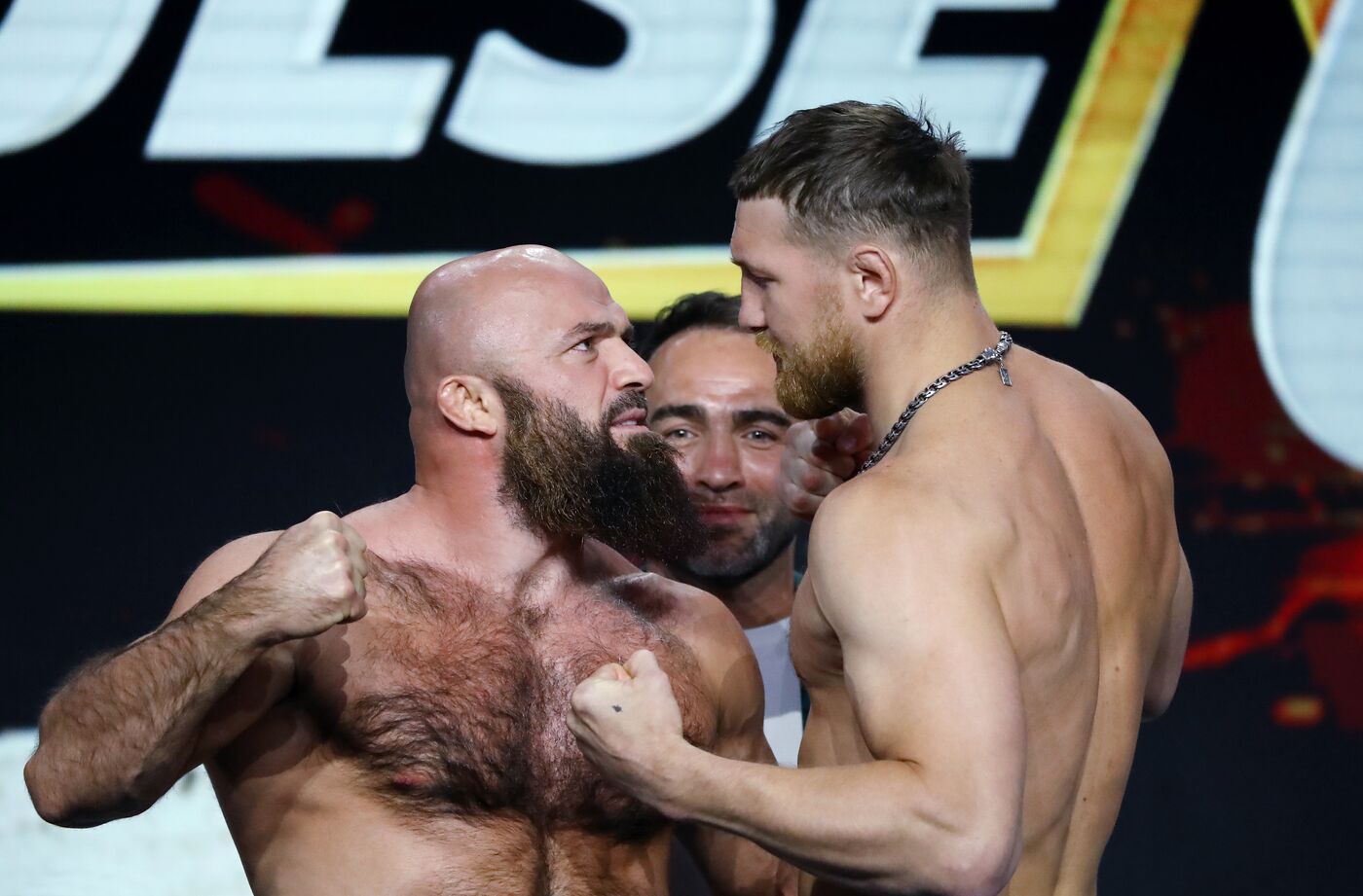 Выставка "Россия". Пресс-конференция Fight Nights