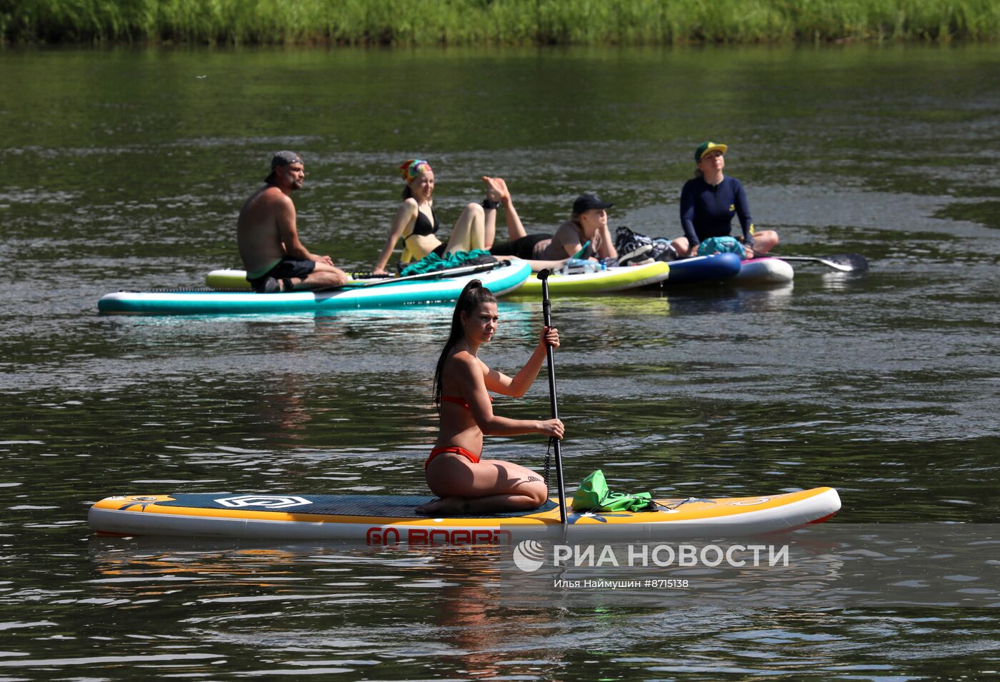 Жаркая погода в Красноярском крае