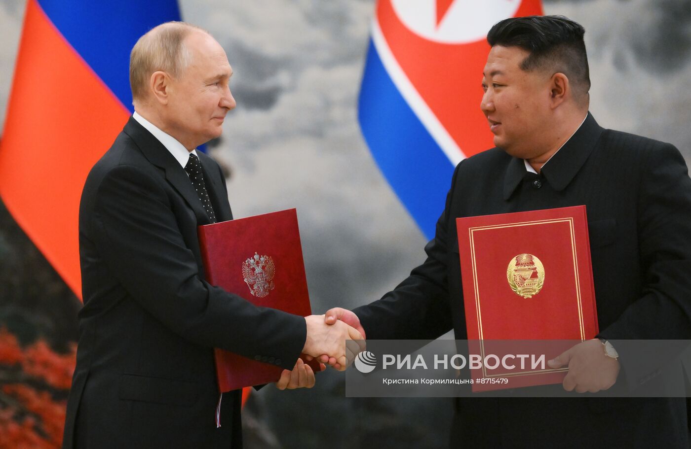 Дружественный государственный визит президента Владимира Путина в КНДР