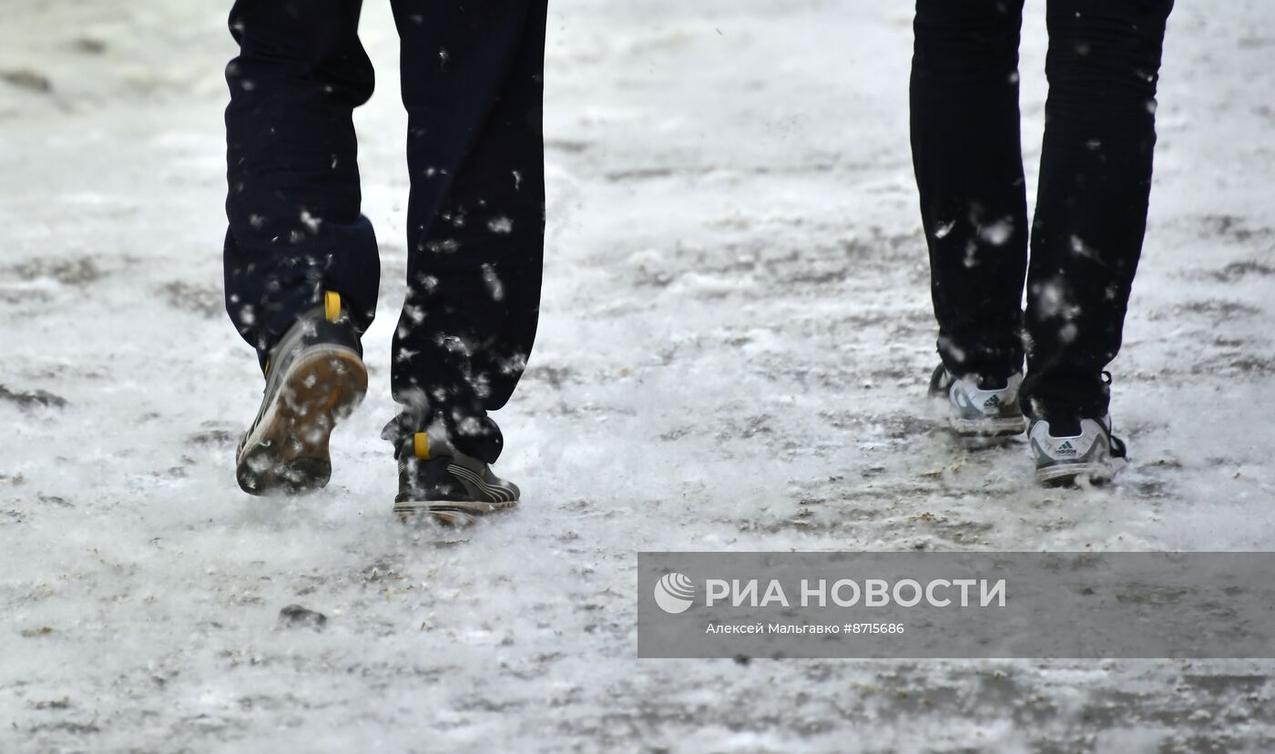 Тополиный пух в Омске