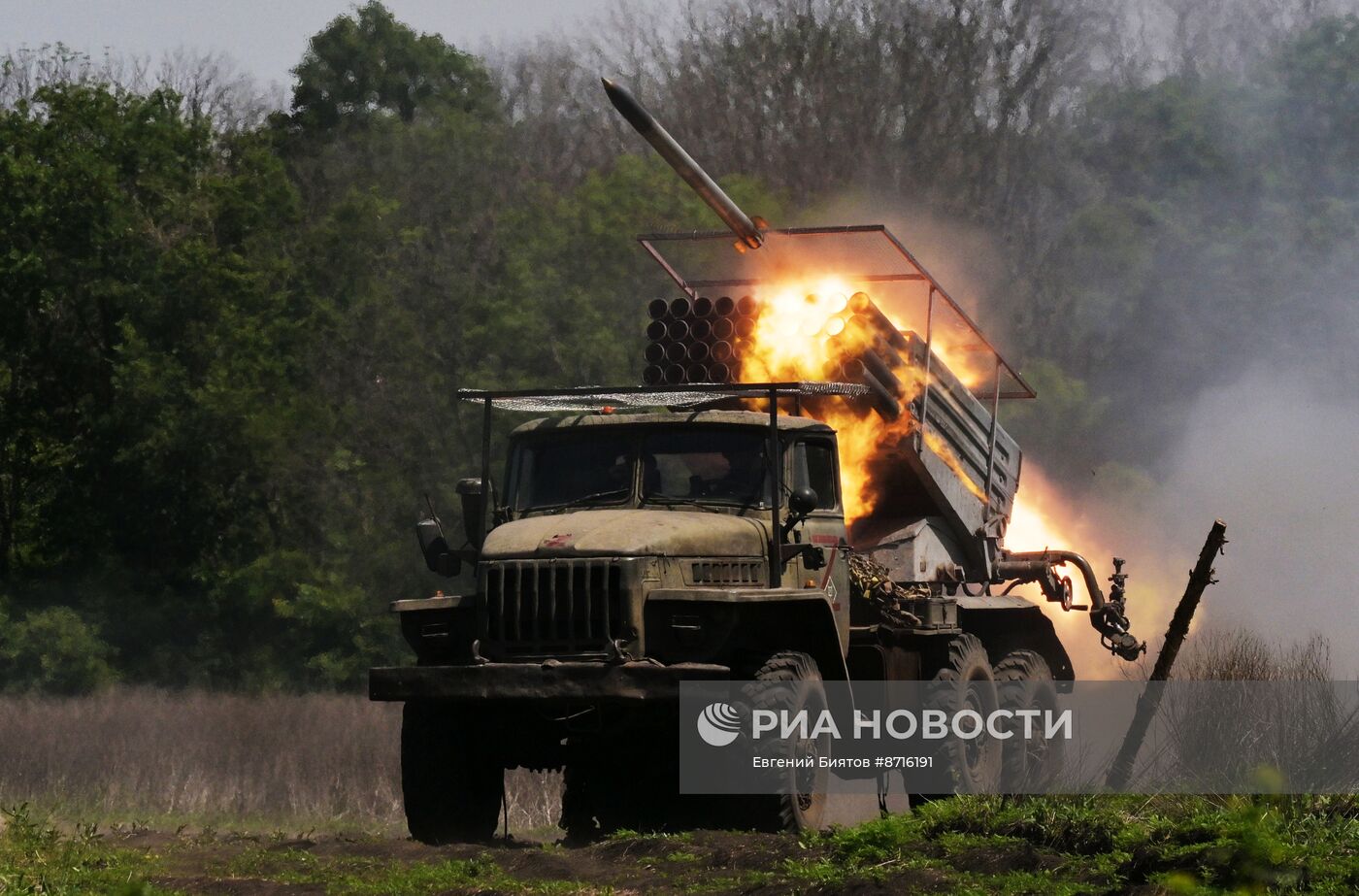 Боевая работа артиллерии группировки войск "Запад"