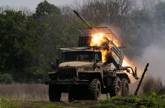 Боевая работа артиллерии группировки войск "Запад"
