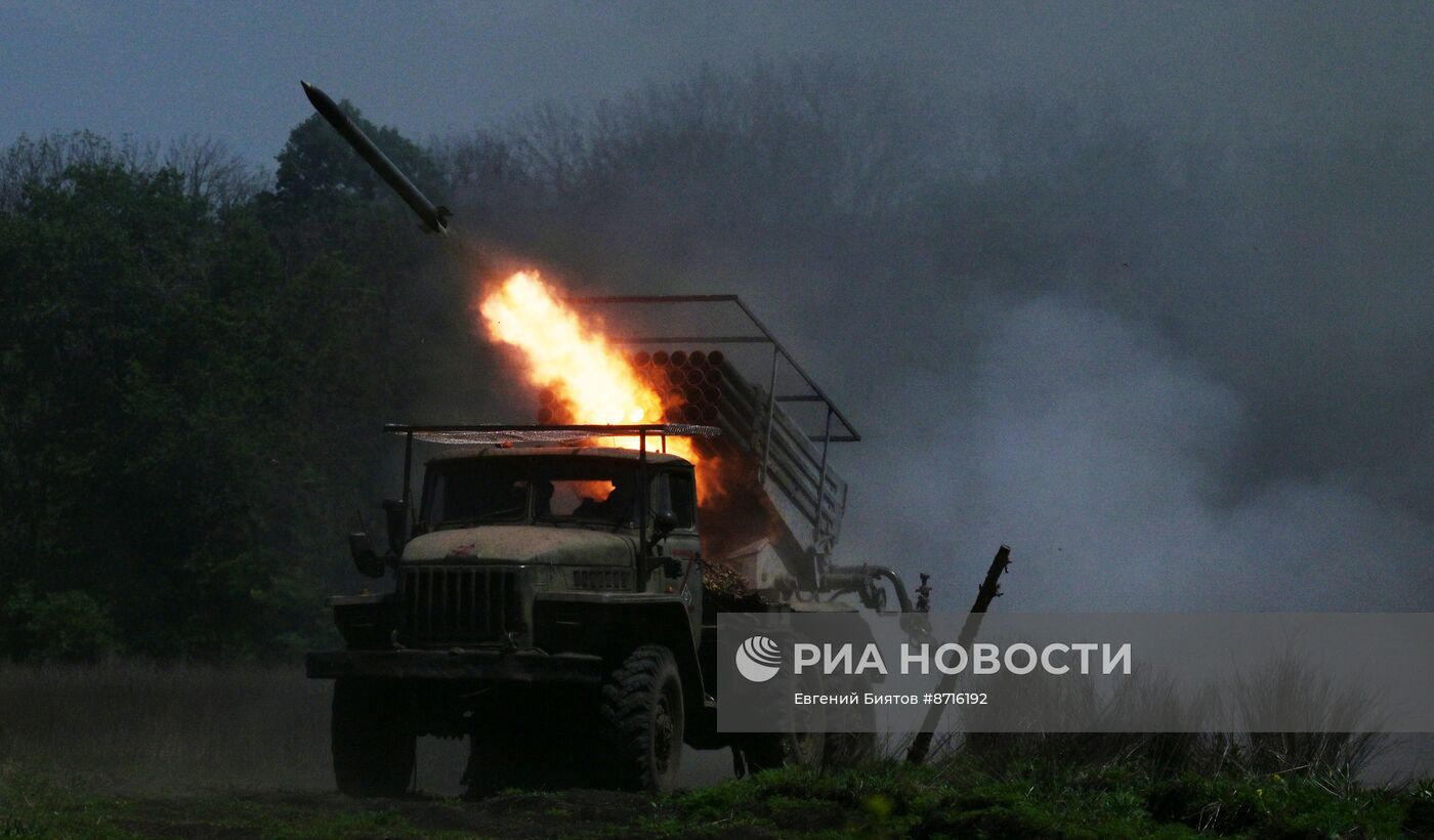 Боевая работа артиллерии группировки войск "Запад"