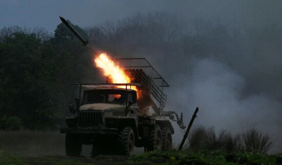 Боевая работа артиллерии группировки войск "Запад"