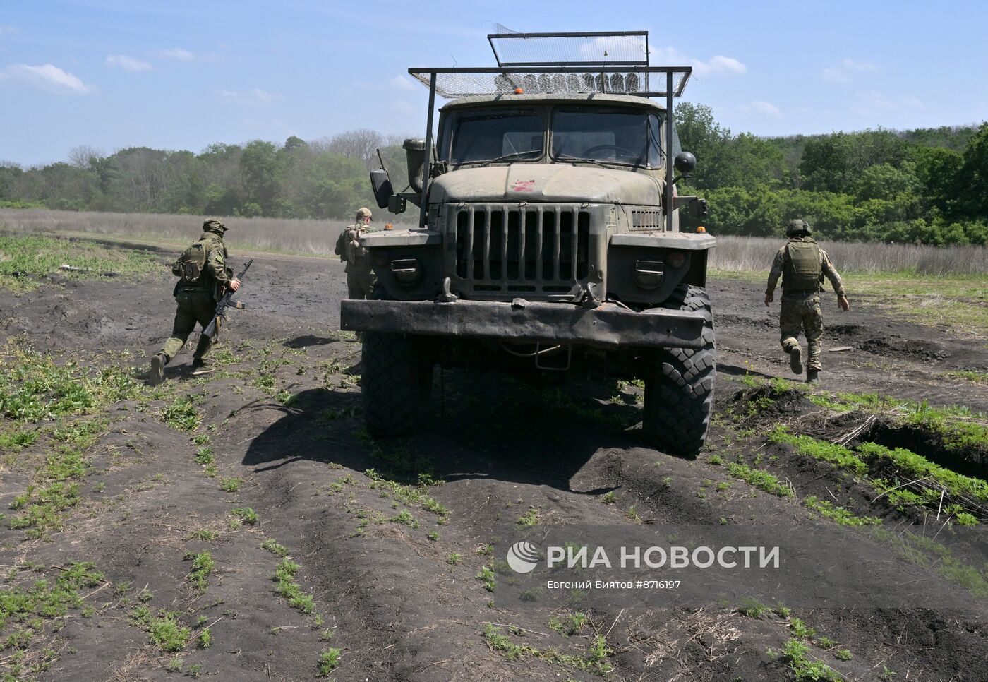 Боевая работа артиллерии группировки войск "Запад"