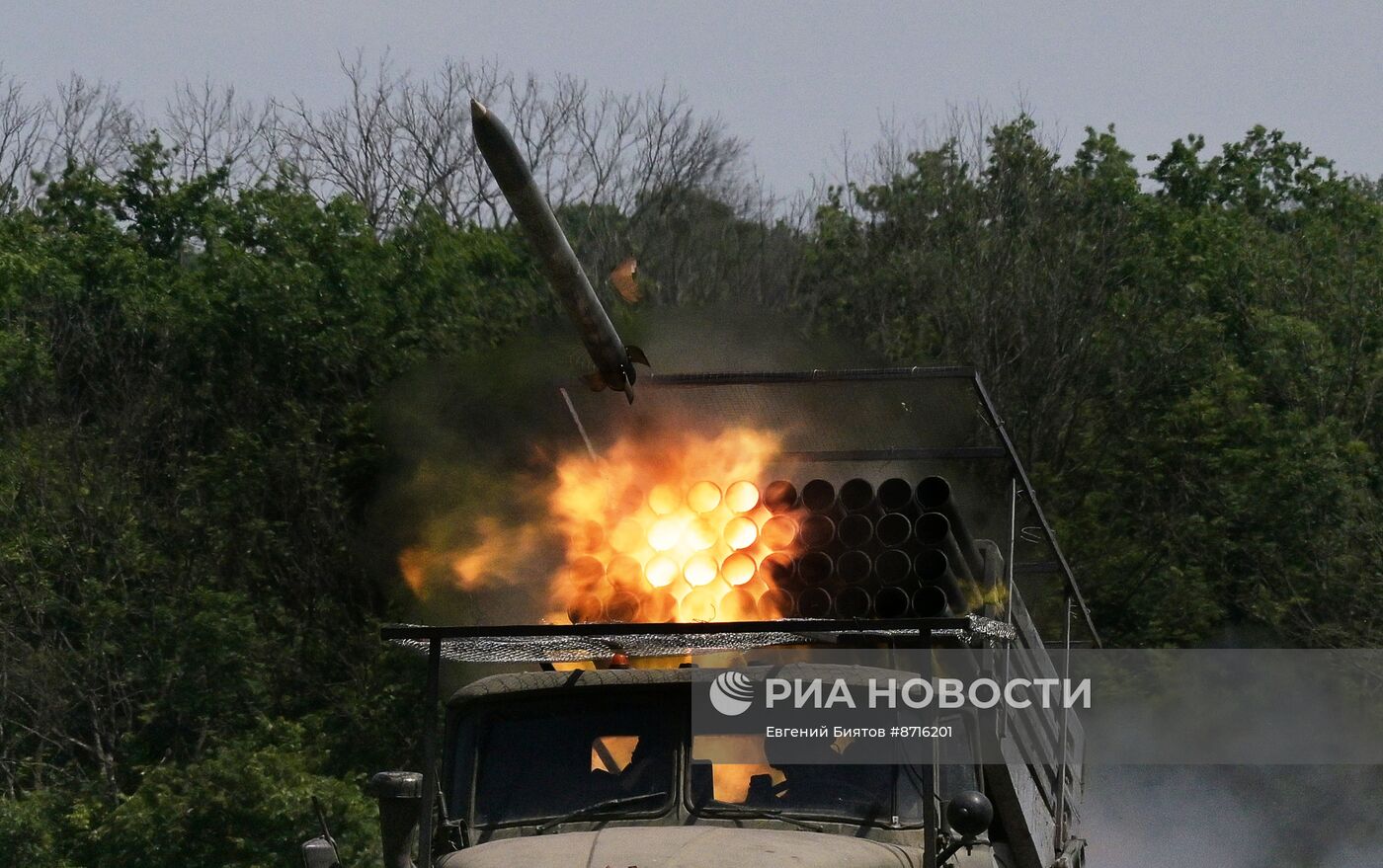 Боевая работа артиллерии группировки войск "Запад"