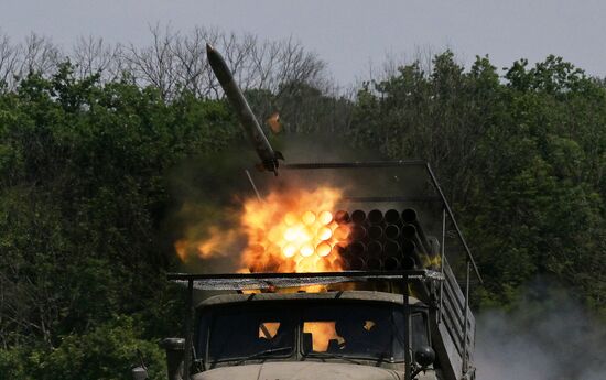 Боевая работа артиллерии группировки войск "Запад"