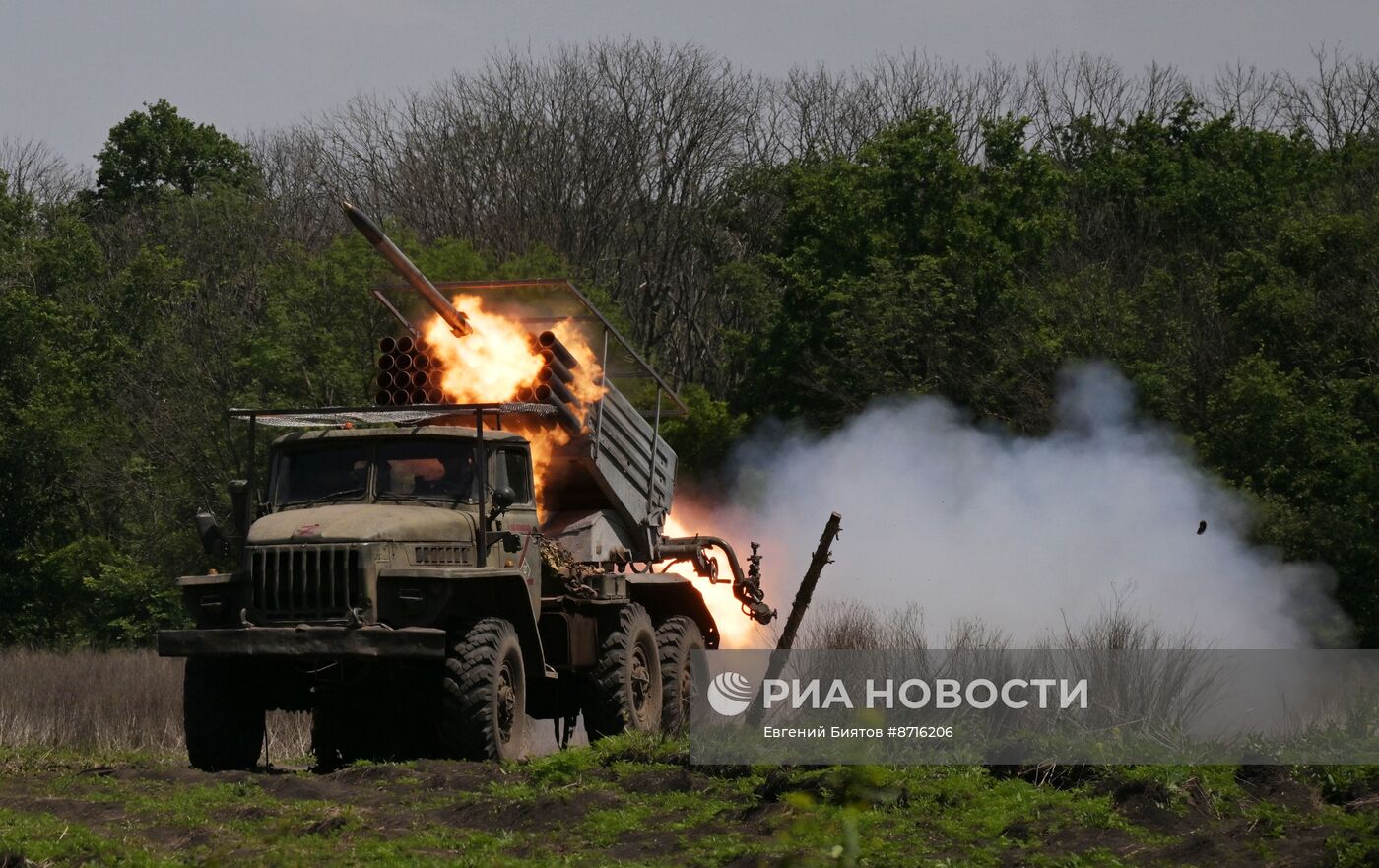Боевая работа артиллерии группировки войск "Запад"