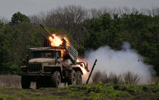 Боевая работа артиллерии группировки войск "Запад"