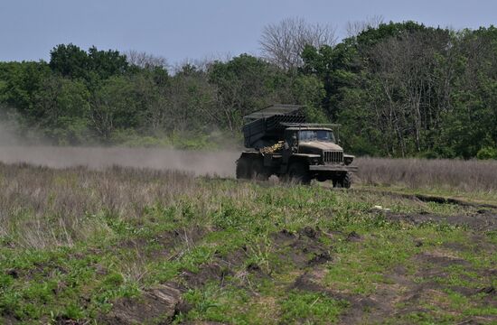 Боевая работа артиллерии группировки войск "Запад"