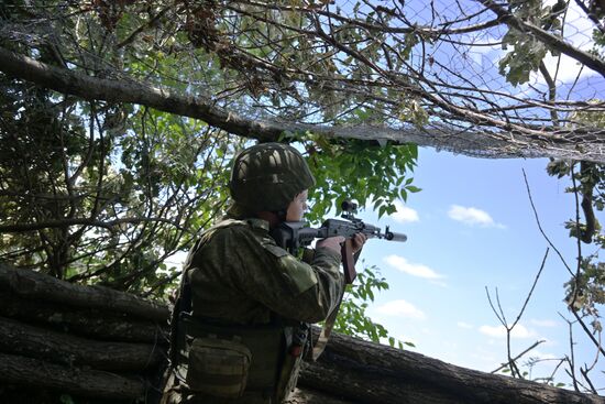 Боевая работа артиллерии группировки войск "Запад"