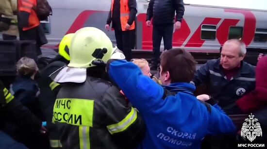 В Коми сошел с рельсов пассажирский поезд