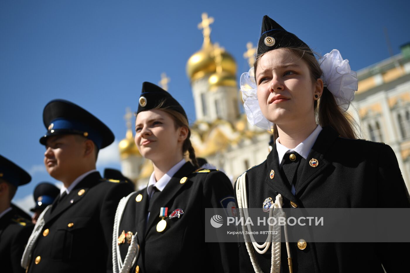 Вручение аттестатов выпускникам кадетских классов ФСО России 