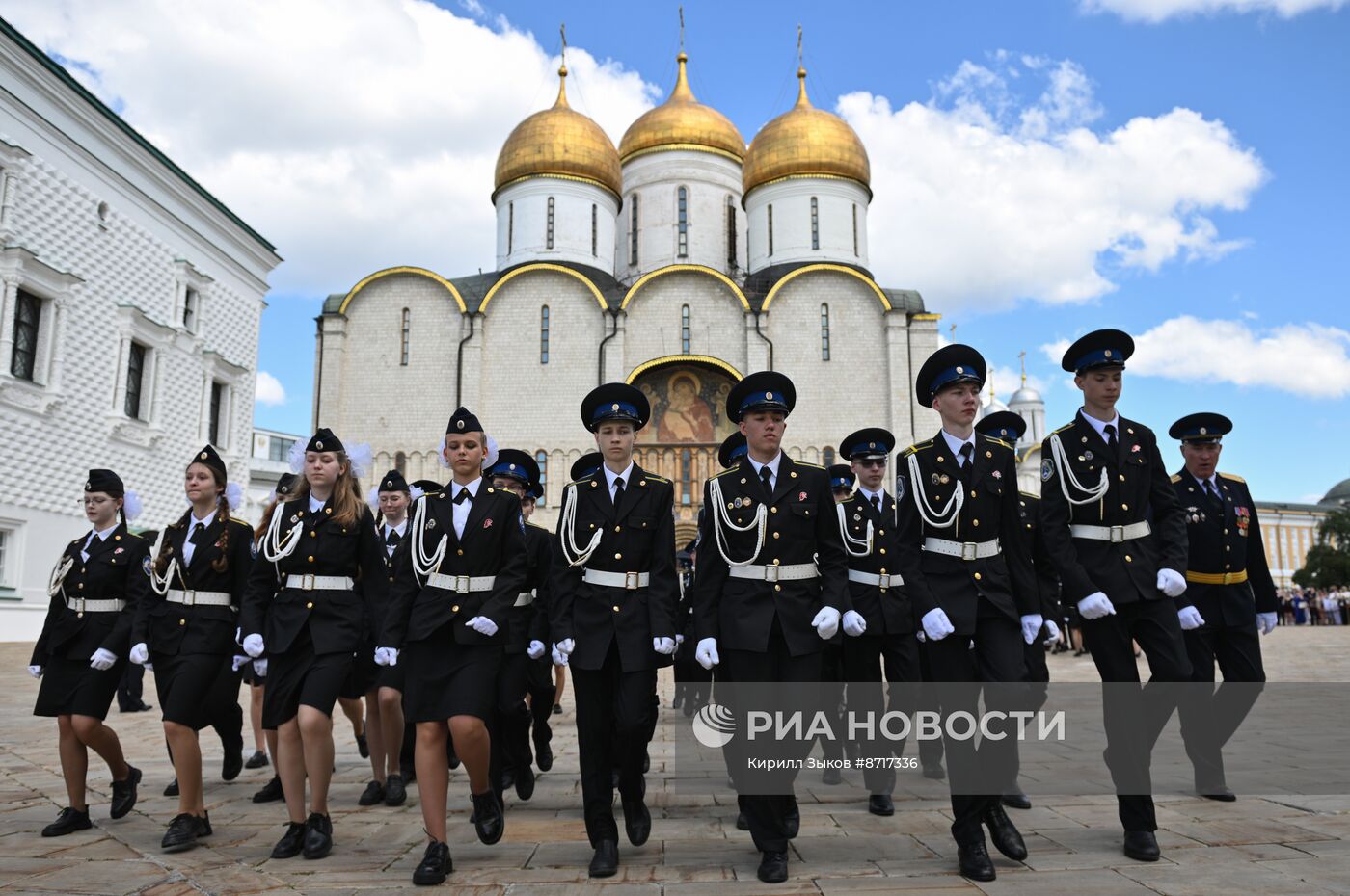 Вручение аттестатов выпускникам кадетских классов ФСО России 