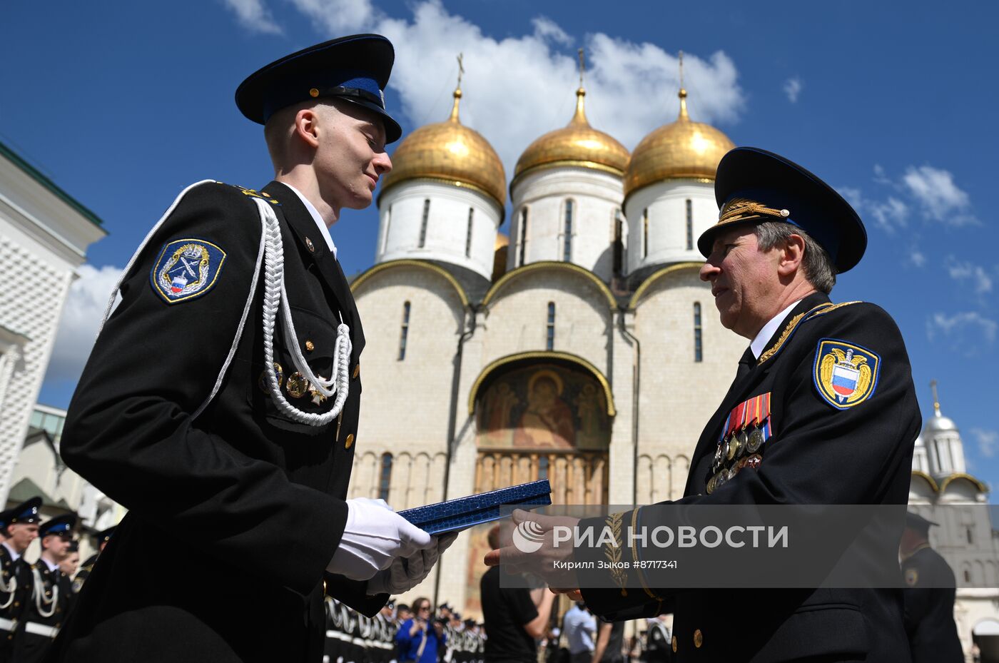 Вручение аттестатов выпускникам кадетских классов ФСО России 