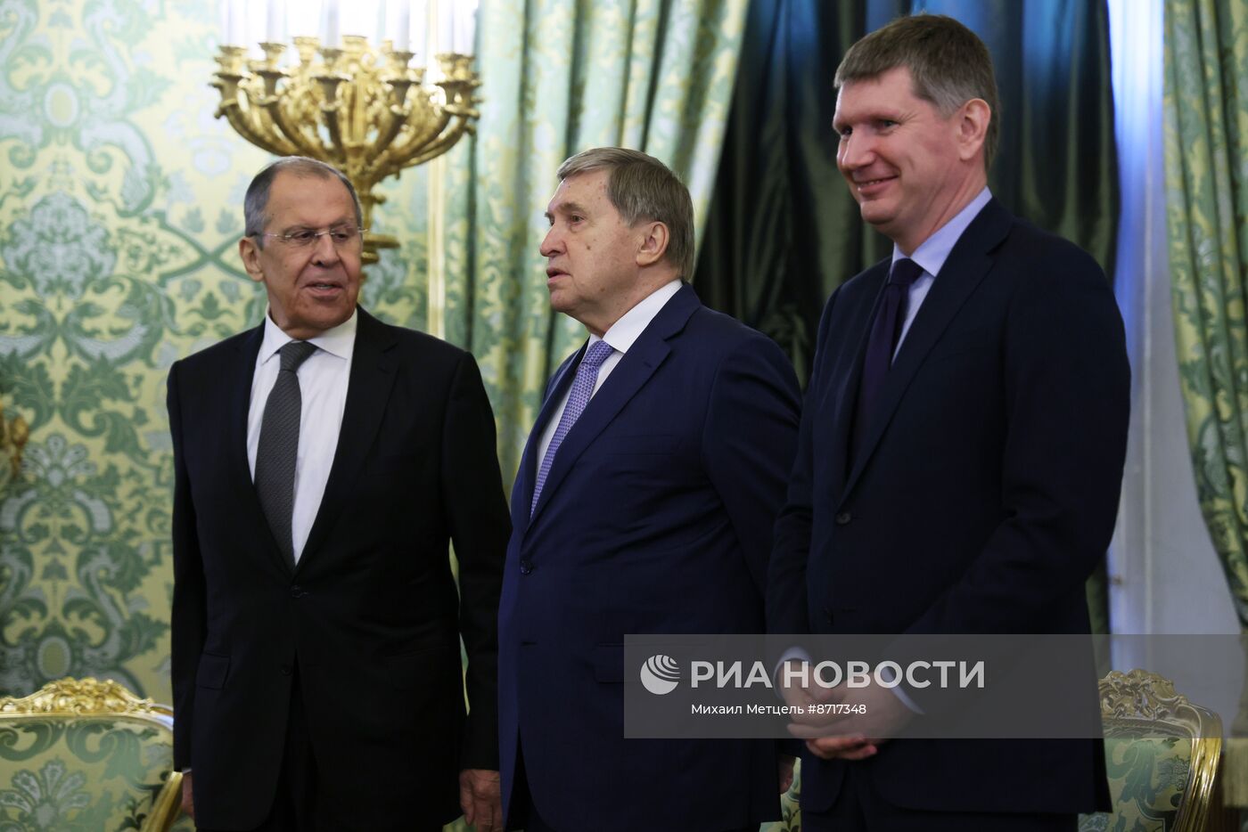 Президент Владимир Путин встретился с президентом Конго Дени Сассу-Нгессо