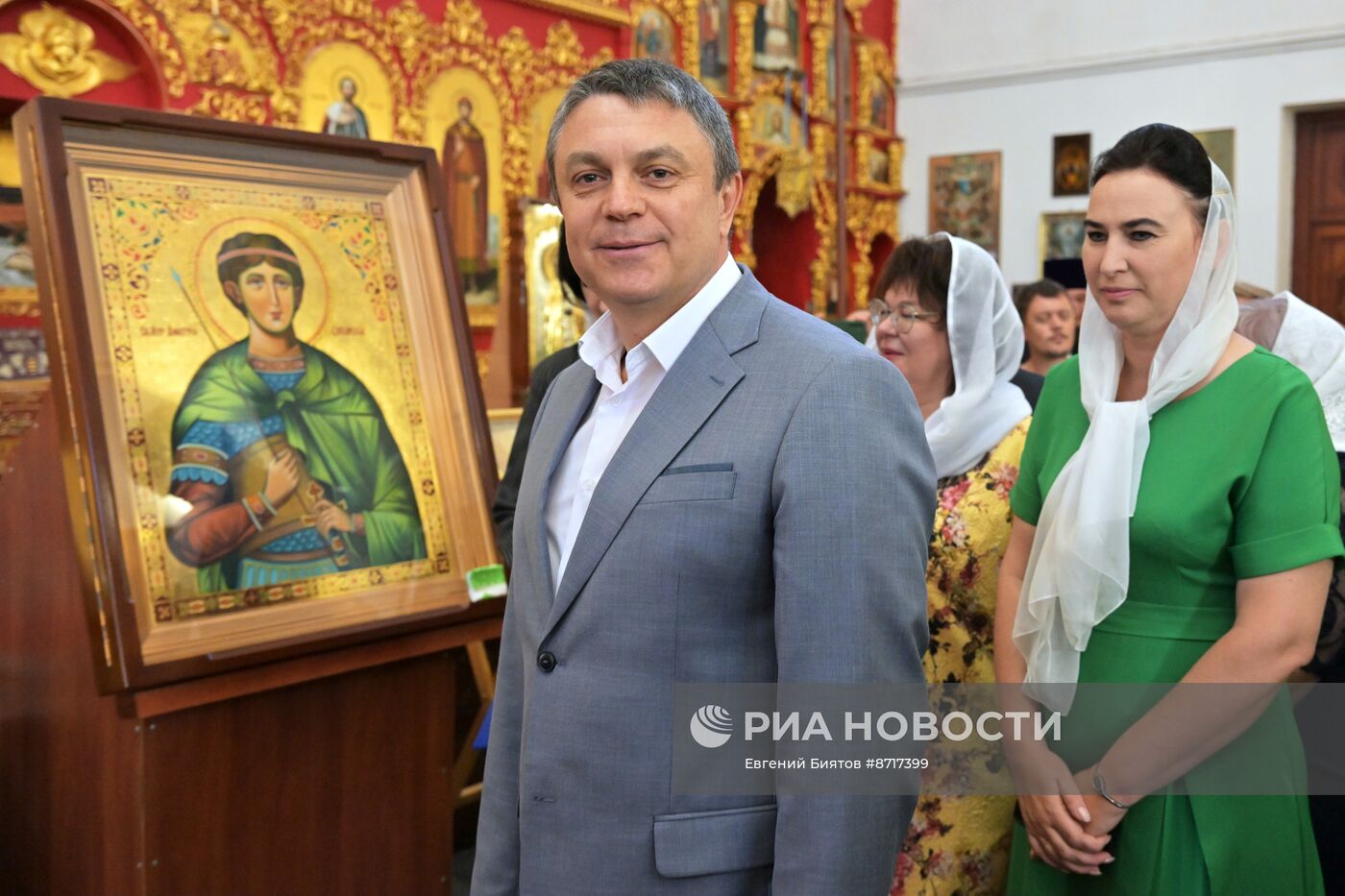 Праздничное богослужение по случаю 80-летия Луганской епархии