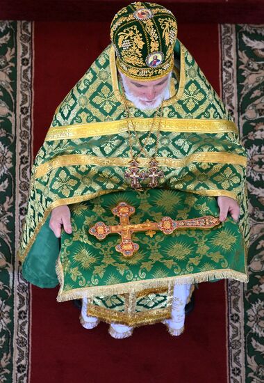 Праздничное богослужение по случаю 80-летия Луганской епархии