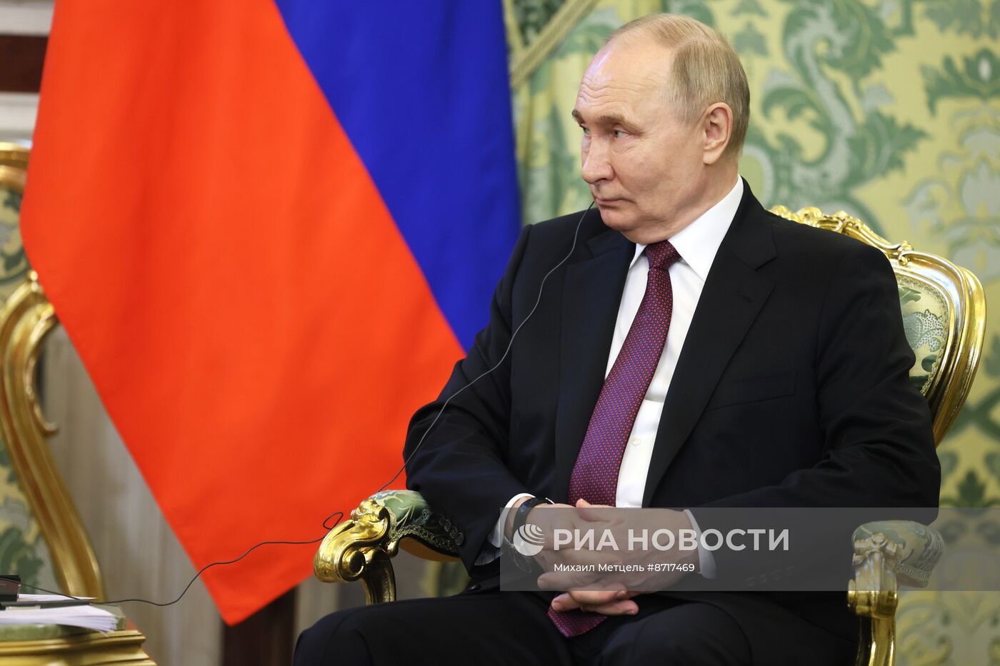 Президент Владимир Путин встретился с президентом Конго Дени Сассу-Нгессо