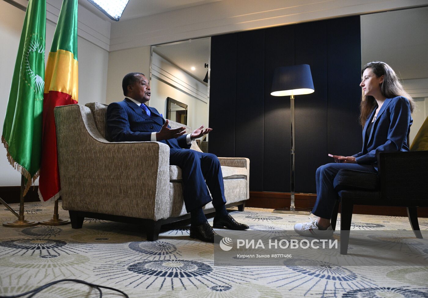 Интервью президента Конго Дени Сассу-Нгессо РИА Новости