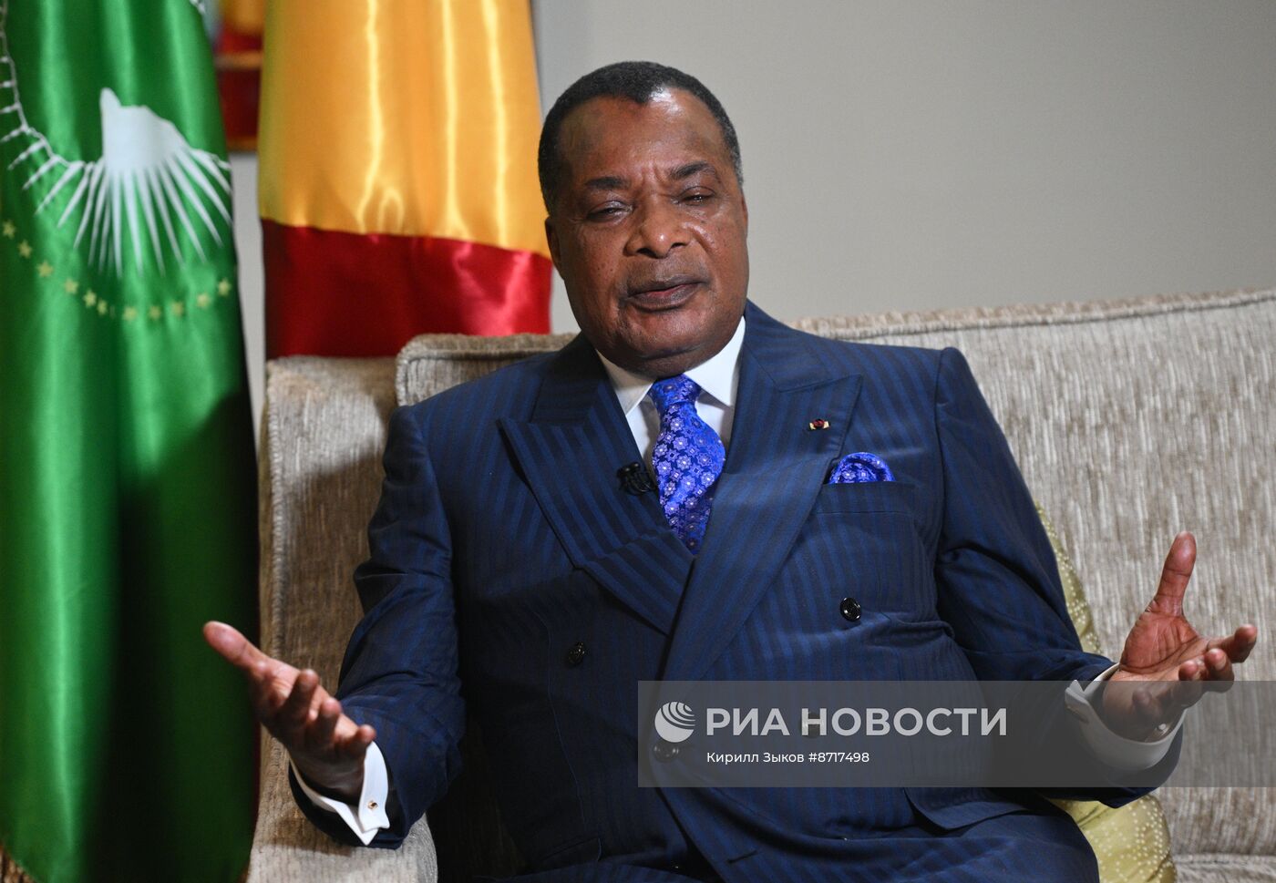 Интервью президента Конго Дени Сассу-Нгессо РИА Новости