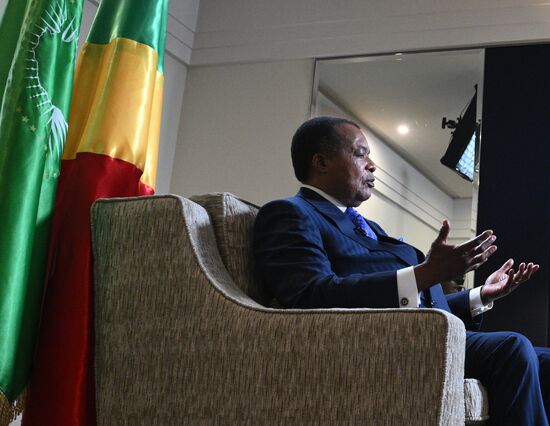 Интервью президента Конго Дени Сассу-Нгессо РИА Новости