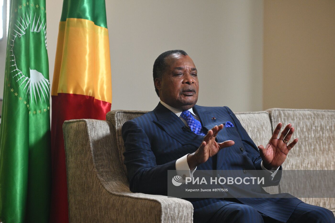 Интервью президента Конго Дени Сассу-Нгессо РИА Новости