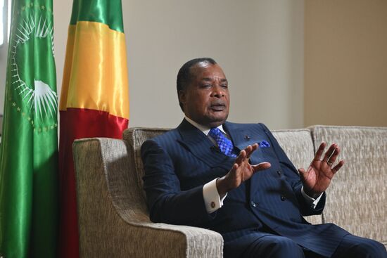 Интервью президента Конго Дени Сассу-Нгессо РИА Новости