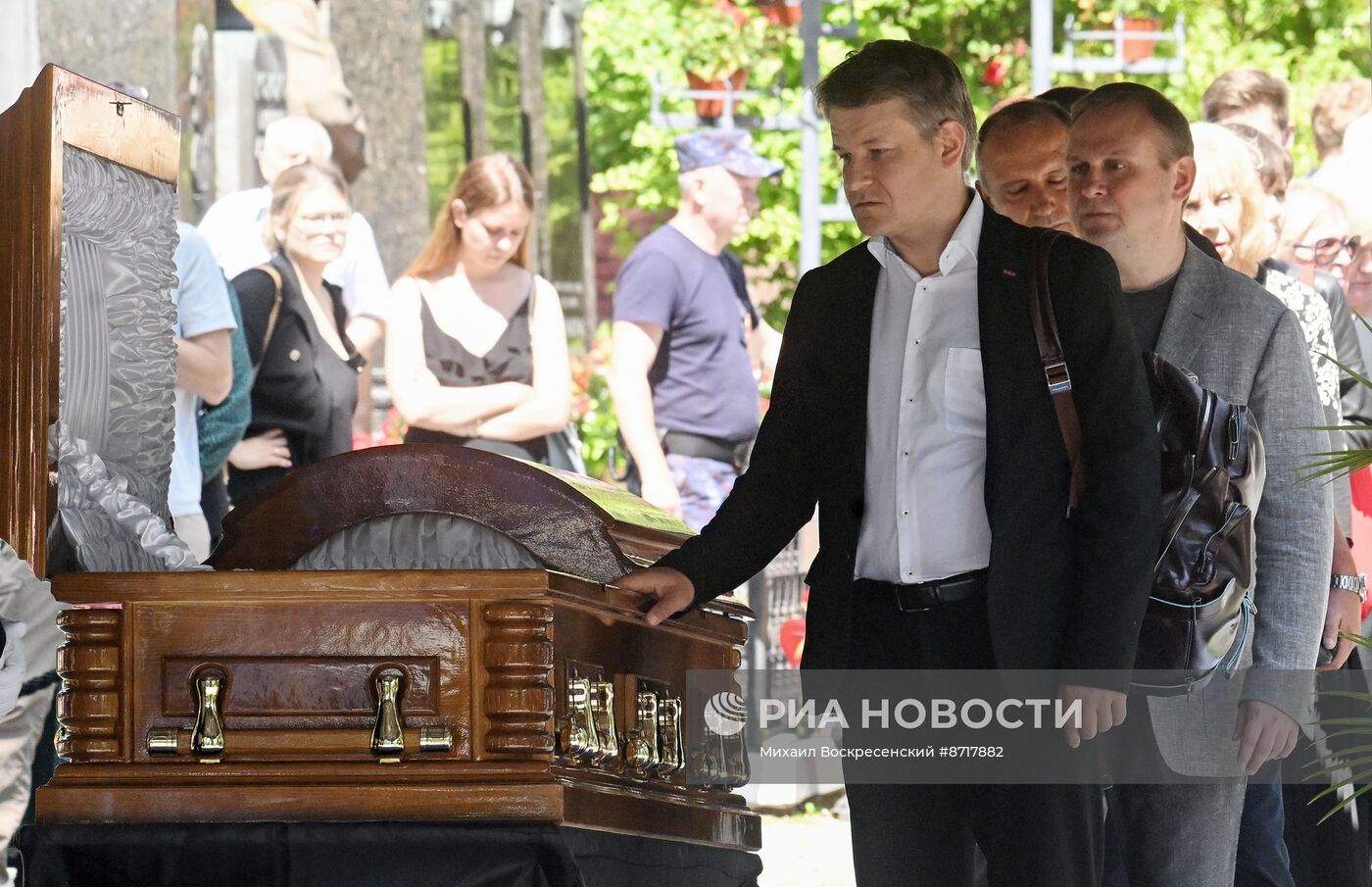 Похороны спортивного комментатора Анны Дмитриевой