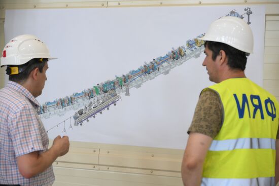 Сборка оборудования ускорительного комплекса ЦКП "СКИФ"