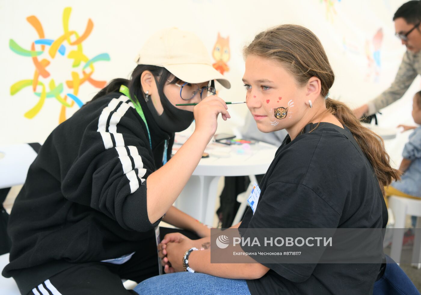 Гости международных спортивных игр "Дети Азии"
