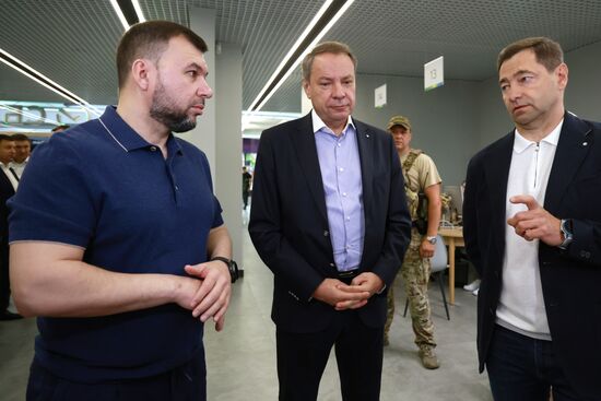 Открытие полноформатных отделений Сбера в ДНР и ЛНР