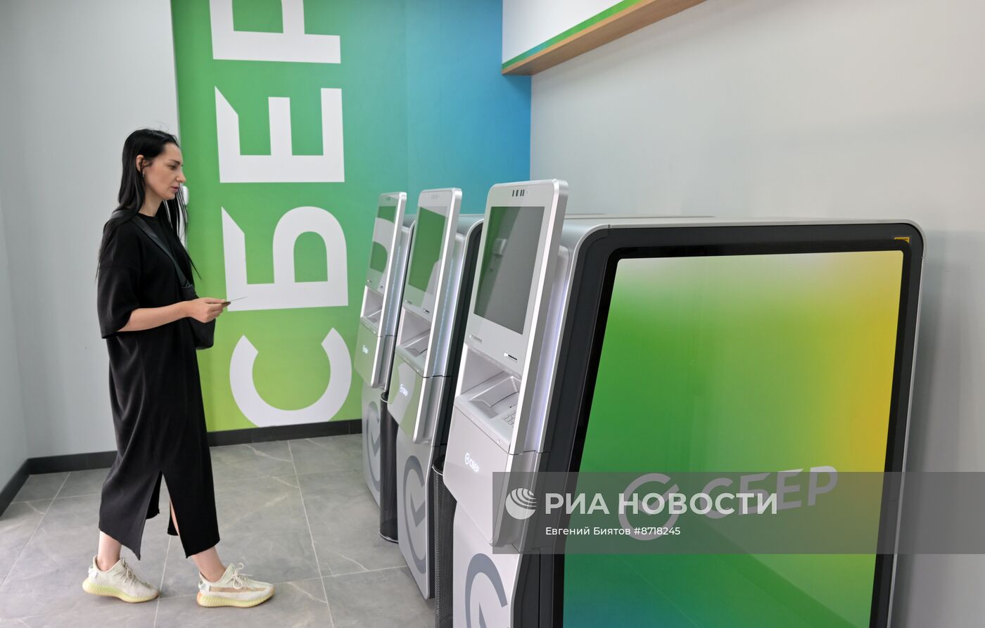 Открытие полноформатных отделений Сбера в ДНР и ЛНР