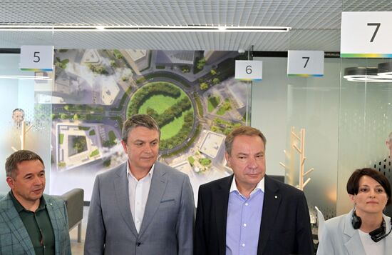 Открытие полноформатных отделений Сбера в ДНР и ЛНР