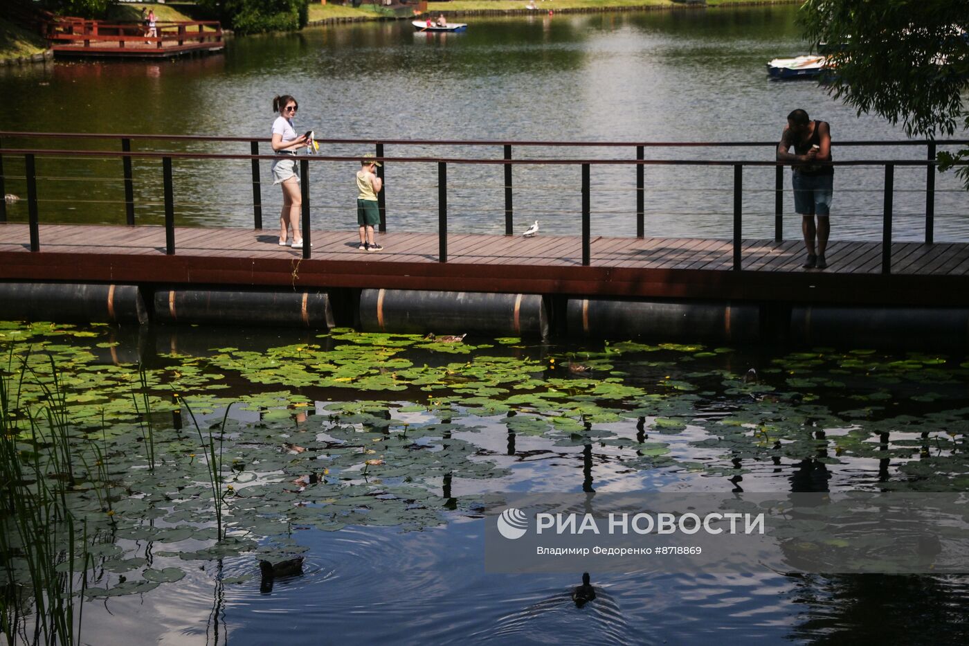 Отдых в Воронцовском парке в Москве