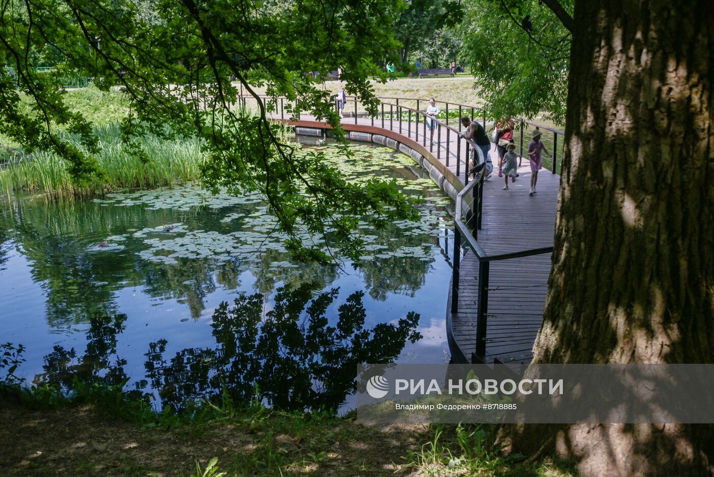 Отдых в Воронцовском парке в Москве