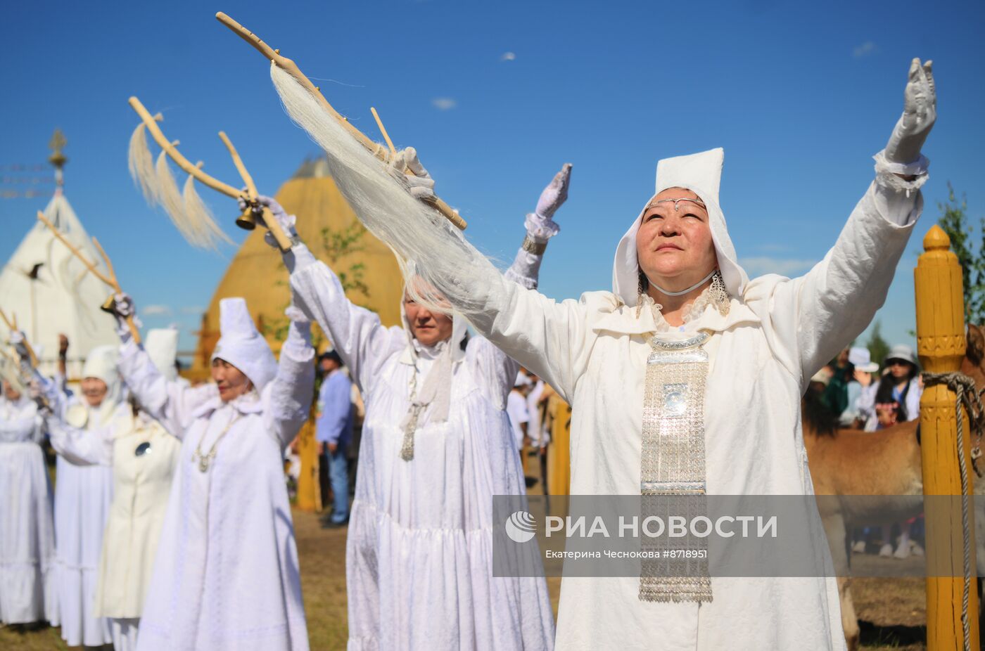 Национальный якутский праздник "Ысыах Туймаады-2024"