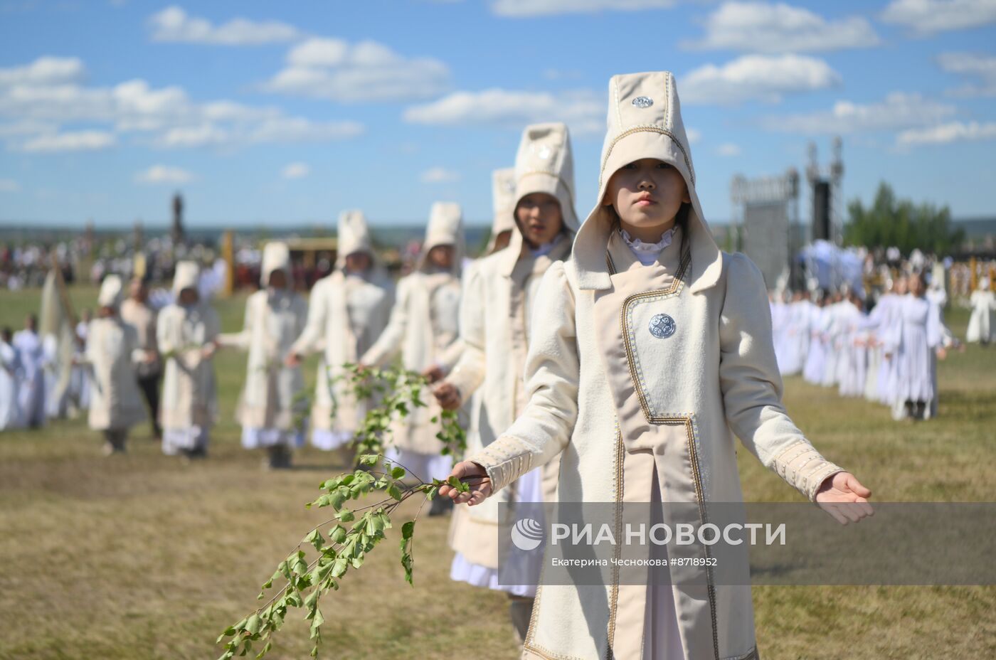 Национальный якутский праздник "Ысыах Туймаады-2024"