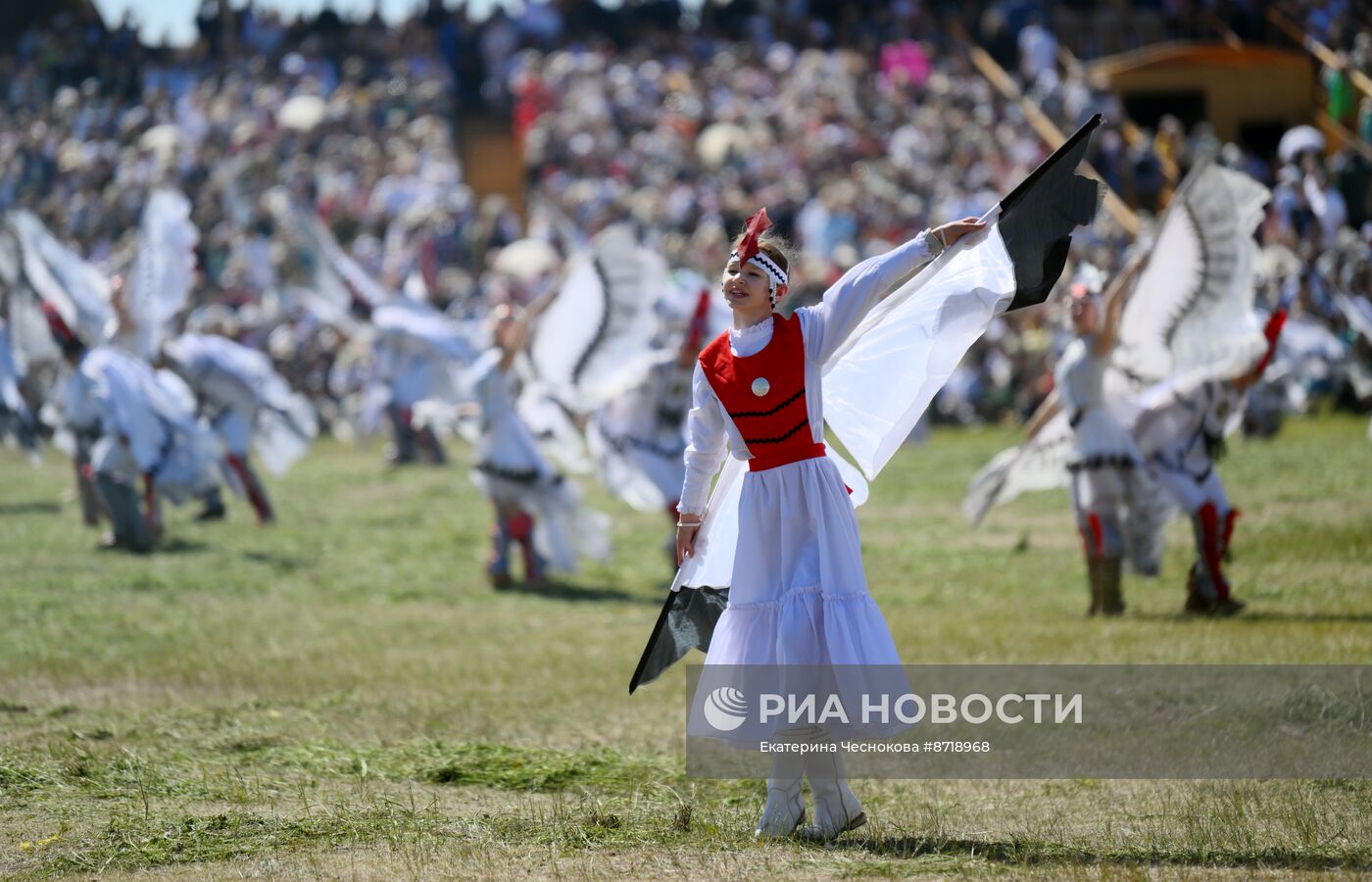 Национальный якутский праздник "Ысыах Туймаады-2024"