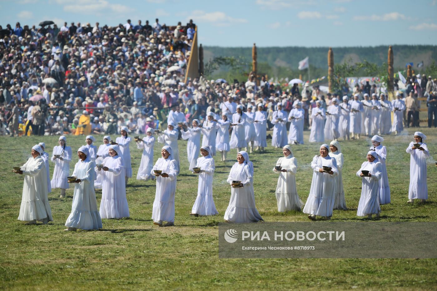 Национальный якутский праздник "Ысыах Туймаады-2024"