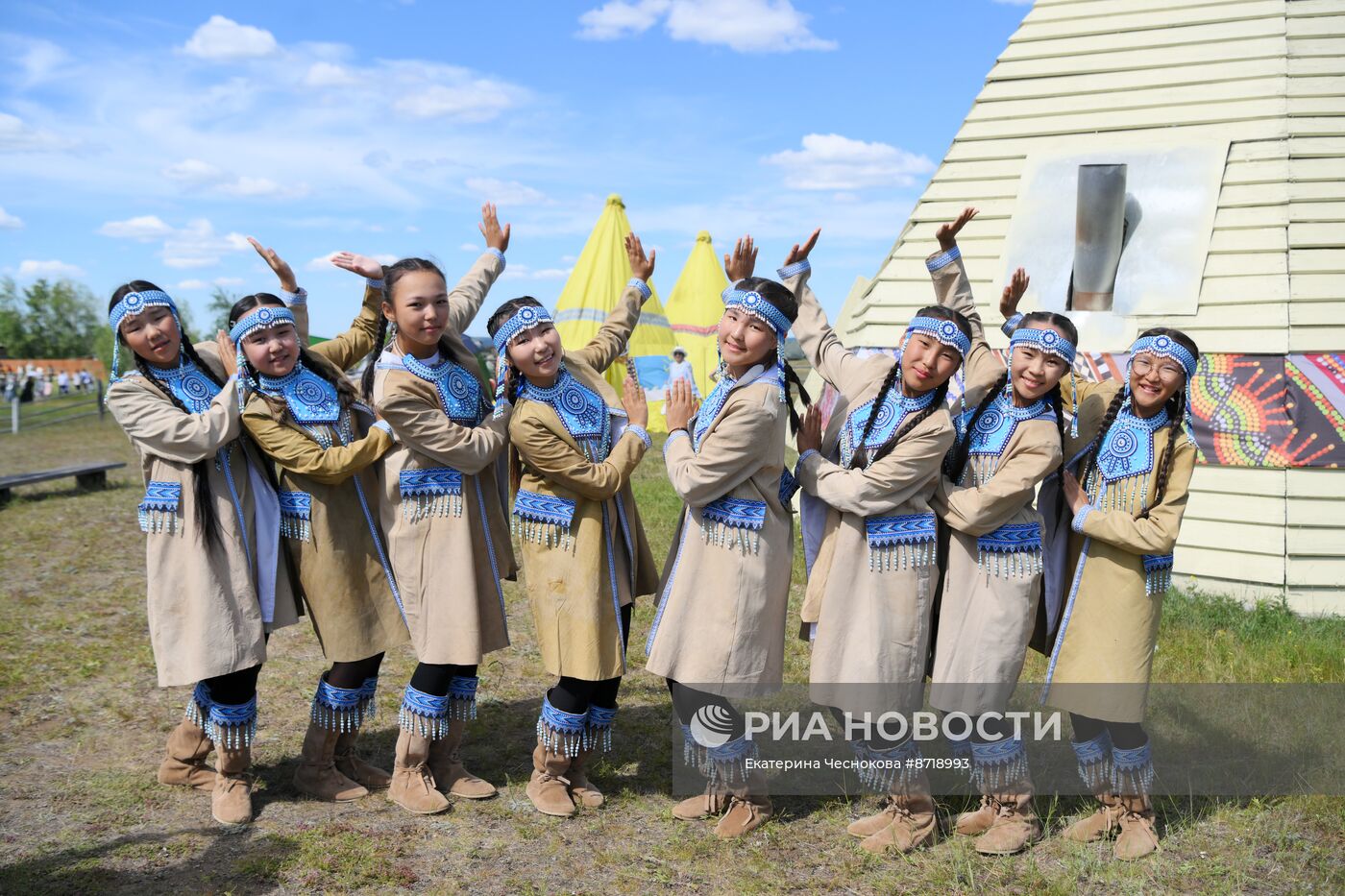 Национальный якутский праздник "Ысыах Туймаады-2024"