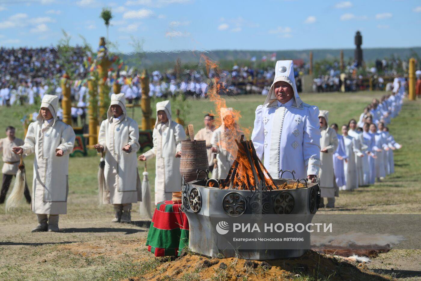 Национальный якутский праздник "Ысыах Туймаады-2024"